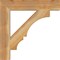 Ekena Millwork Balboa Block Rough Sawn Bracket, Western Red Cedar, 4"W x 24"D x 24"H BKT04X24X24BOA05RWR - alternate 4